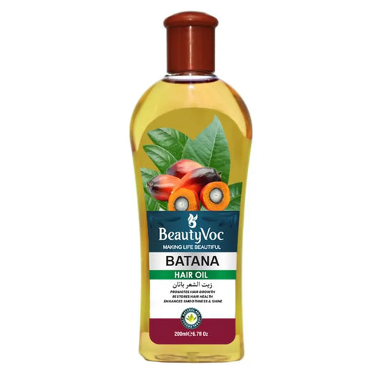 BeautyVoc Batana Hair Oil 200 ml | For Hair Growth, Strength & Shine | Deeply Nourishes Dry & Damaged Hair