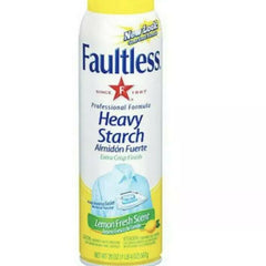 Faultless Heavy Starch Lemon Fresh Scent 567 GM