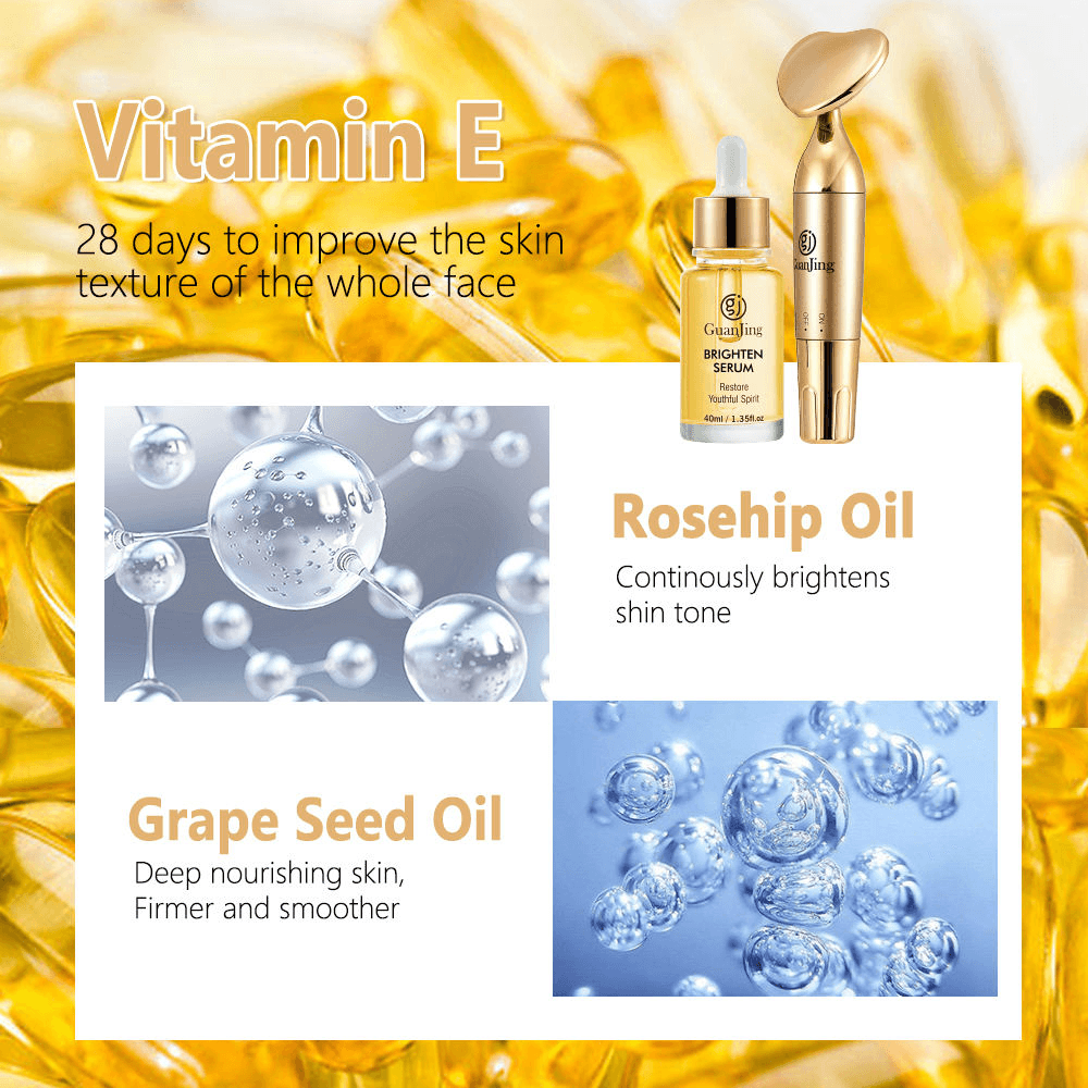 Guanjing Nourishing Brighten Face Repair Set - GJ7207