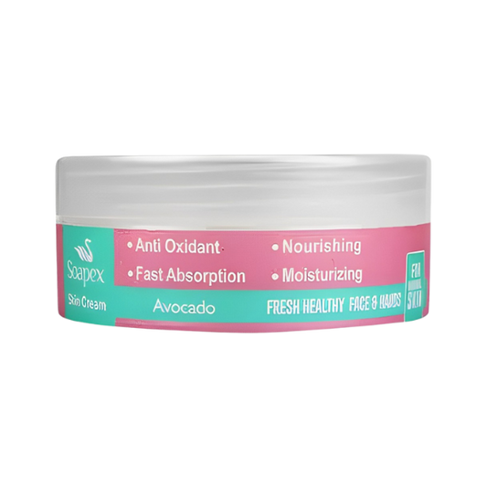Soapex Nourishing Moisturizing Cream With Avocado Oil For Face & Hands 220ml