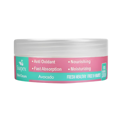 Soapex Nourishing Moisturizing Cream With Avocado Oil For Face & Hands 220ml