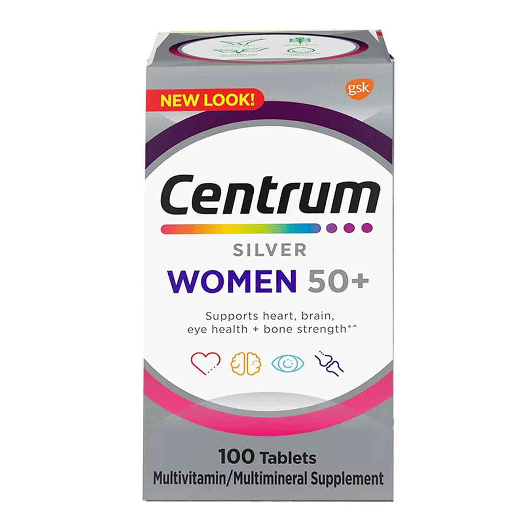 Centrum Silver Women 50+ Multivitamin 100 Ct