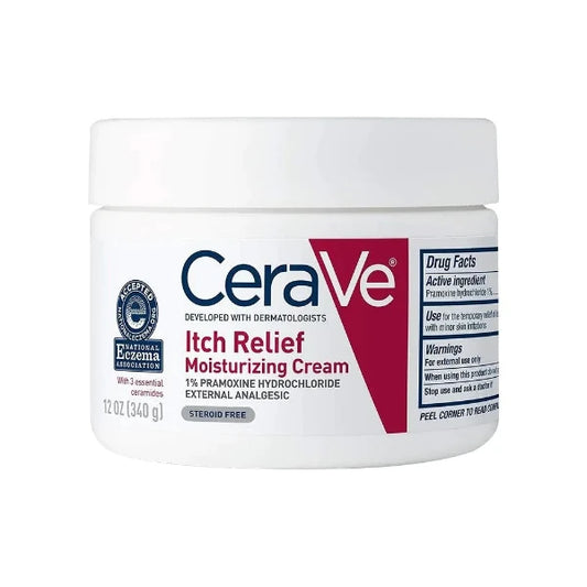 CeraVe Itch Relief Moisturizing Cream 340gm