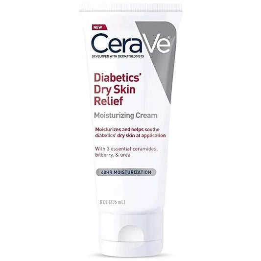 Cerave Diabetics Dry Skin Relief Moisturizing Cream 8OZ