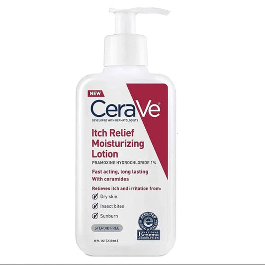 Cerave Itch Relief Moisturizing Lotion Dry Skin 237ML