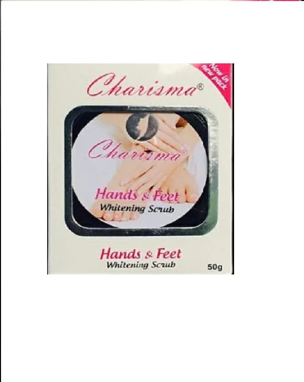 Charisma Hand and Foot Whitening Scrub 50g