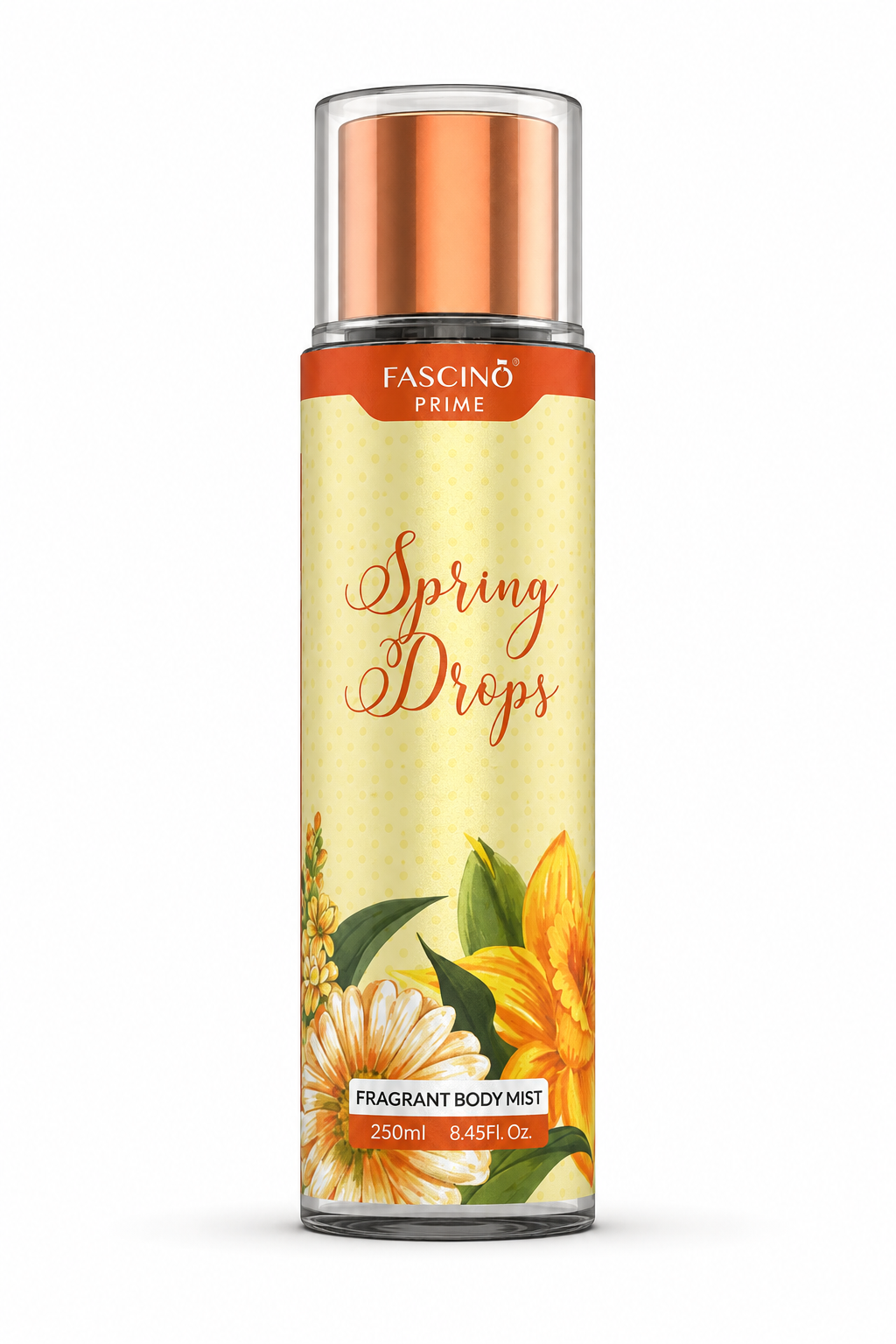 Spring Drops - Fascino Prime Fragrant Body Mist - 250ml