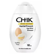 Chik Protein Solutions - Hairfall Prevent Egg White Shampoo - 175 ml for thick and Healthy Hair.