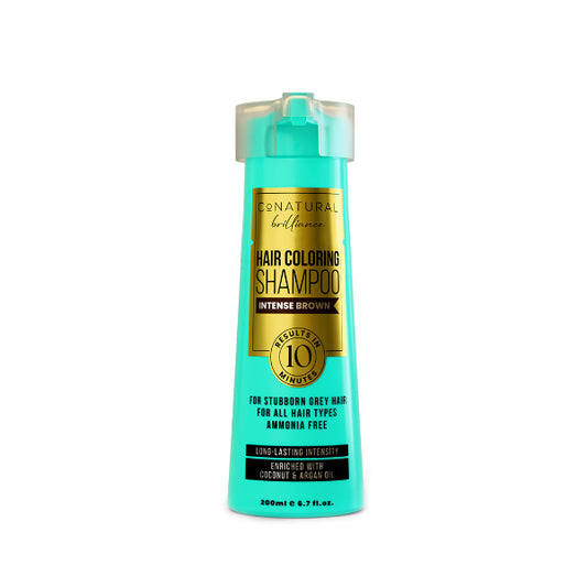 CoNatural Hair Coloring Shampoo 200 ML Intense Brown at manmohni.pk