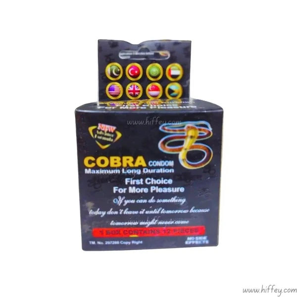 Cobra Maximum Long Duration Cream With Free Condoms For Men