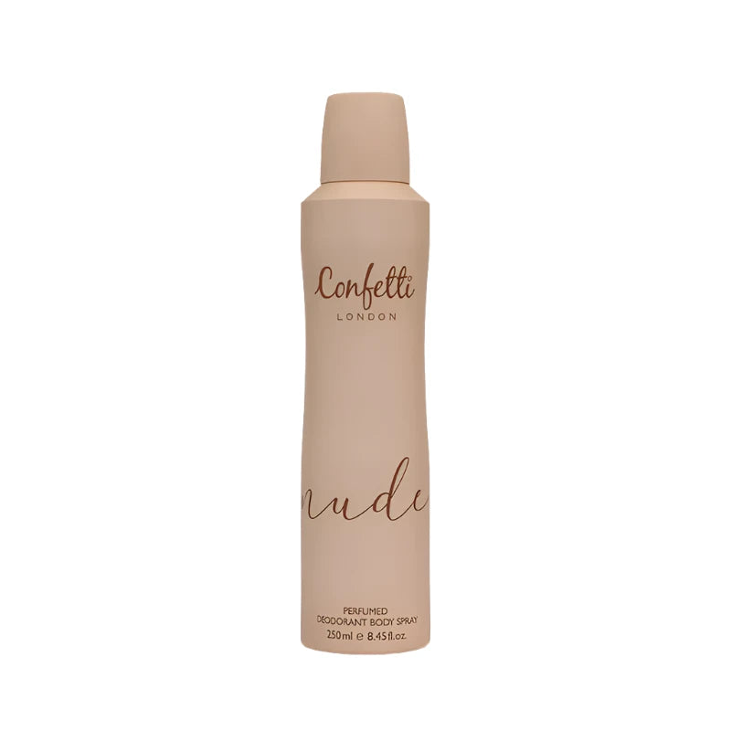 Confetti London Nude Perfumed Deodorant Body Spray 200ml