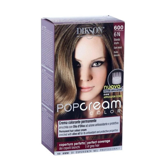 Dikson Pop Cream Color 6N Dark Blond 600