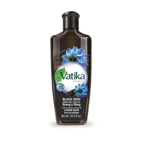 Dabur Vatika Black Seed Enriched Hair Oil, Strong & Shiny 200ml