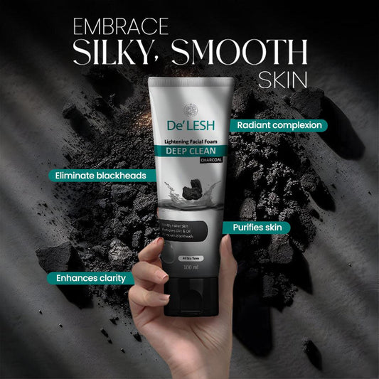 De'Lesh Charcoal Face Wash