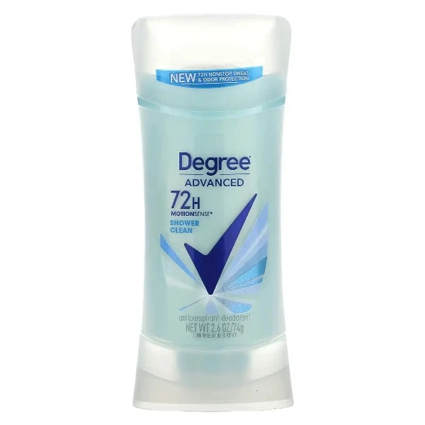 Degree, Advanced 72 Hour Motionsense Antiperspirant Deodorant Shower Clean 74 g