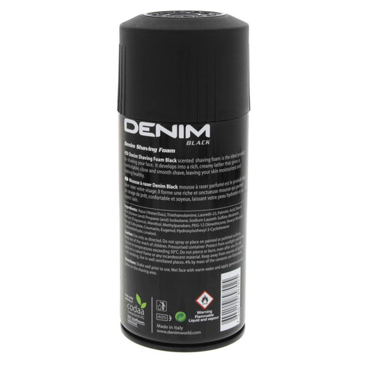 Denim Shaving Foam Black 300 ML