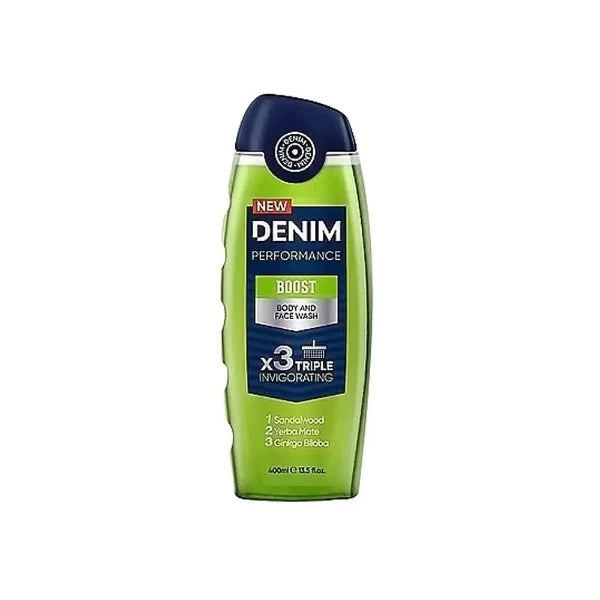 Denim Boost Body & Face Wash 250ml