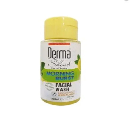 Derma Shine Morning Burst Facial Wash Lemon Flavour 200ml