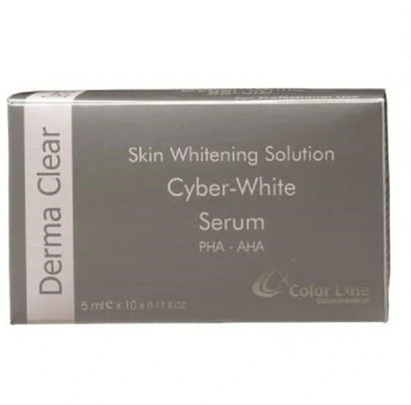 Derma Clear Skin Whitening Solution Cyber-White Serum (5ml x 10) Pack