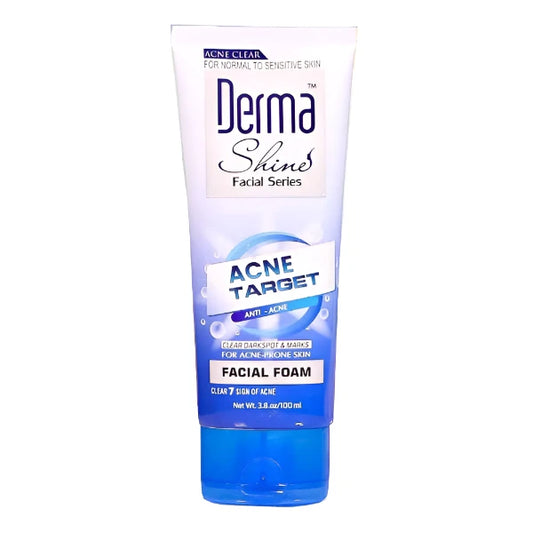 Derma Shine Acne Target Facial Foam 100ml