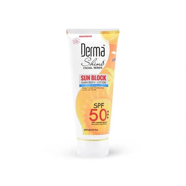 Derma Shine Sun Block SPF 50 200 ml