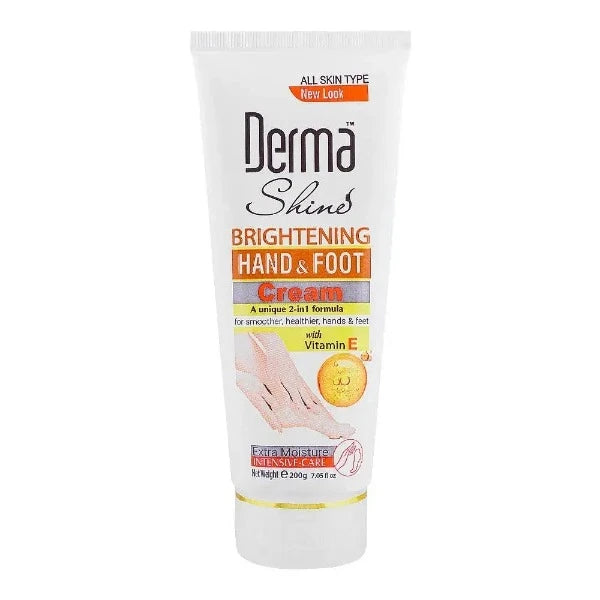 Derma Shine Whitening Hand & Foot Whitening Cream 200g buy Online inn Pakistan on Manmohni