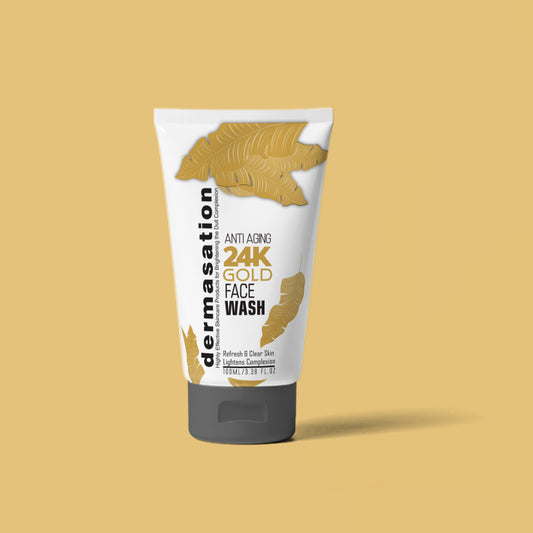 Dermasation 24K Anti Aging Gold Face Wash 100 ML