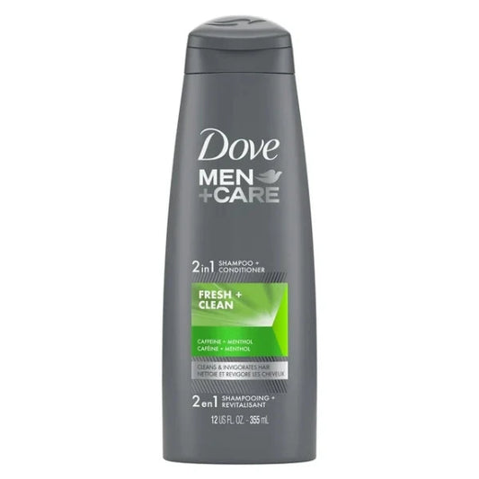 Dove Men 2 in 1 Shampoo & Conditioner Fresh & Clean 355 ML