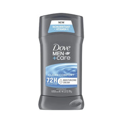 Dove Men+Care Antiperspirant Clean Comfort 72H Protection Deo Stick