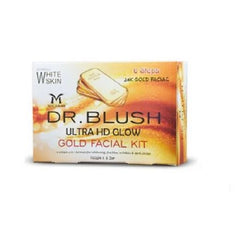 Dr. Blush Ultra HD Glow 24K Gold Facial Kit 6 Pieces