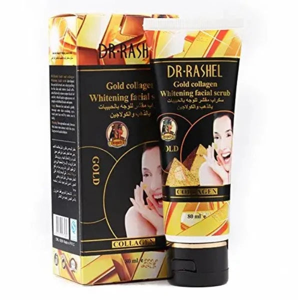 Dr.Rashel Gold Collagen Whitening Facial Scrub - 80ml