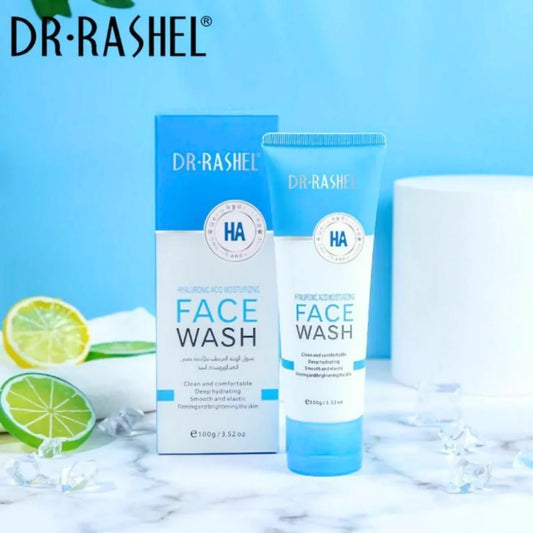 Dr. Rashel Hyaluronic Acid Moisturizing and Smooth Face Wash, 100g