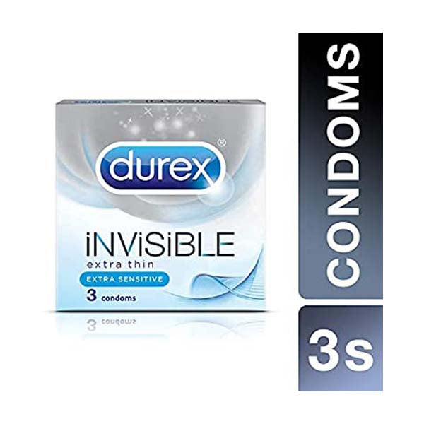 Durex Invisible Extra Sensitive 3 Delay Condoms