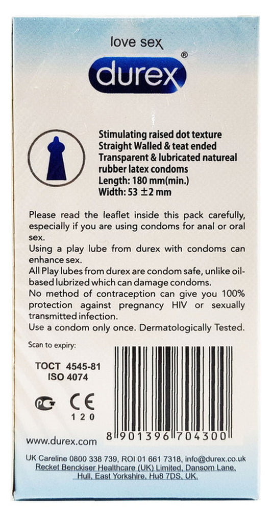 Durex Air Ultra Thin Delay Condoms - 12 Pieces