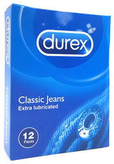 Durex Classic Jeans Condoms 12 Pieces