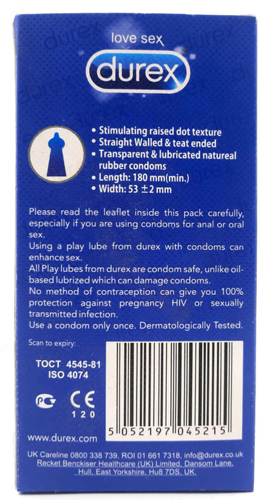 Durex Extra Safe Delay Condoms 12 Pieces