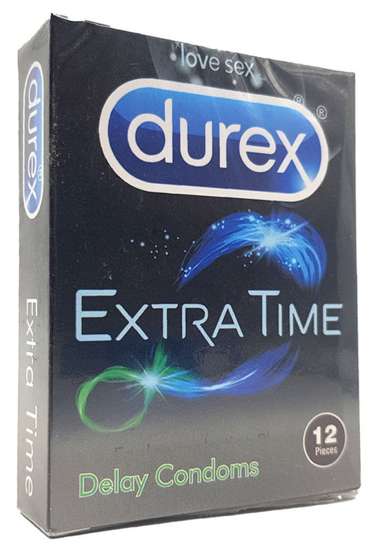 Durex Performax Intense Condoms 12 Pieces (Black)