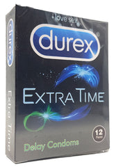 Durex Performax Intense Condoms 12 Pieces (Black)