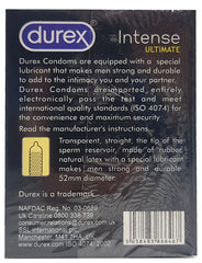 Durex Intense Ultimate Condoms 12 Pieces