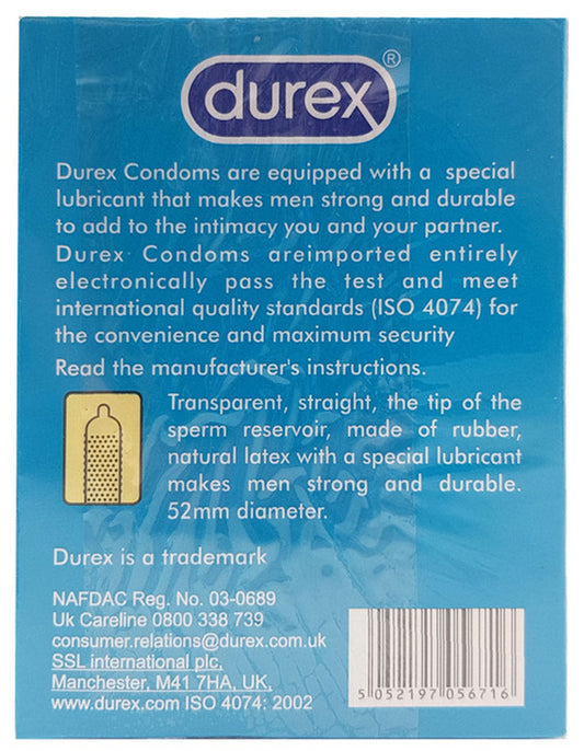 Durex Intimate Condoms 12 Pieces