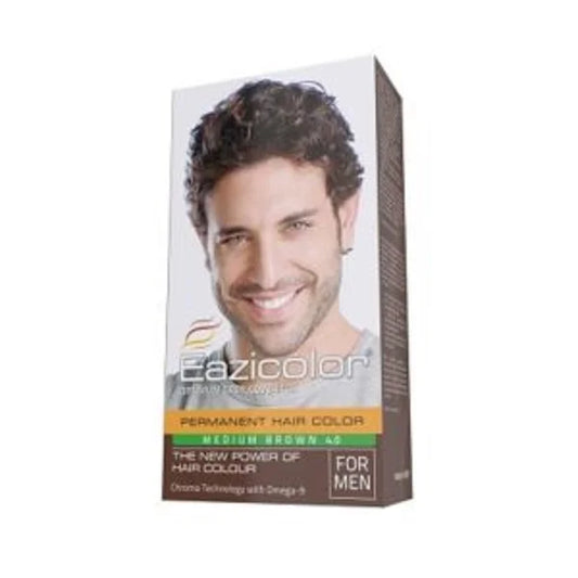 EAZICOLOR MEN KIT HEAD MEDIUM BROWN (4.0)