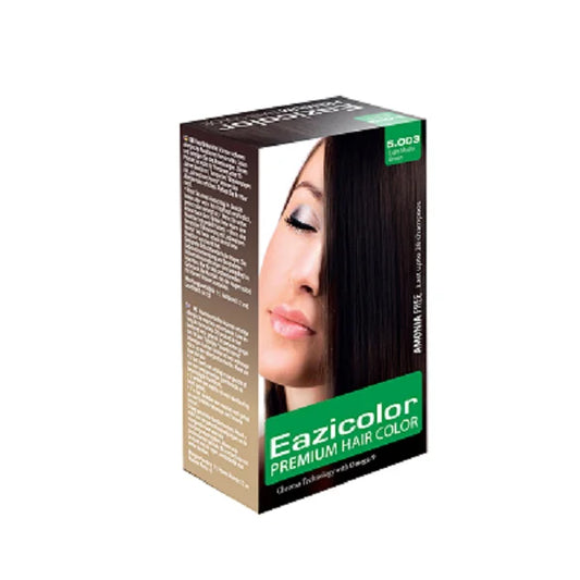 EAZICOLOR WOMEN KIT 5.003 LIGHT MOCHA BROWN 60ML