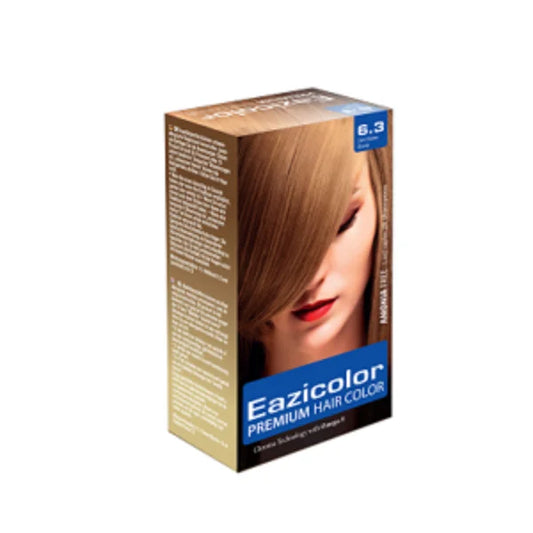 EAZICOLOR WOMEN KIT 6.3 DARK GOLDEN BLOND 60ML (Copy)