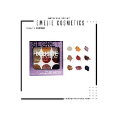 Emelie Paris 9 Color Glitter Eyeshadow