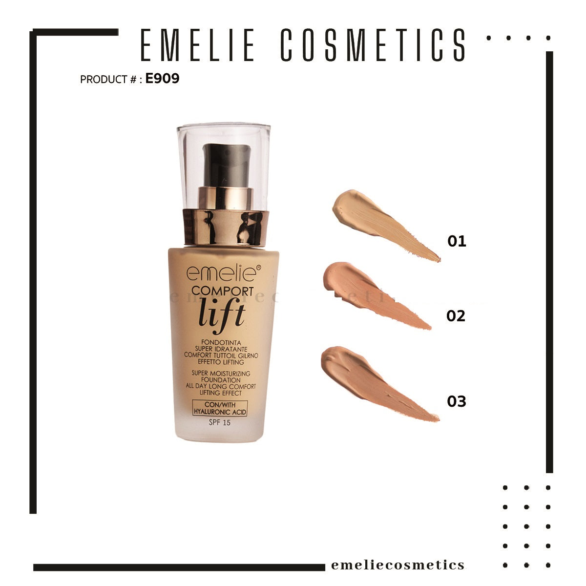 Emelie Paris Comfort Lift Foundation