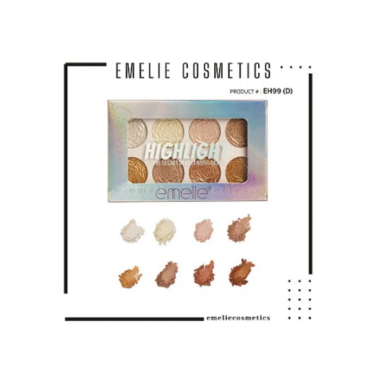 Emelie Paris Face Highlighter Set D