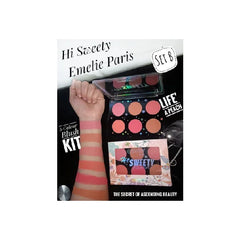 Emelie Paris Hi Sweety 6 Color Blush Kit