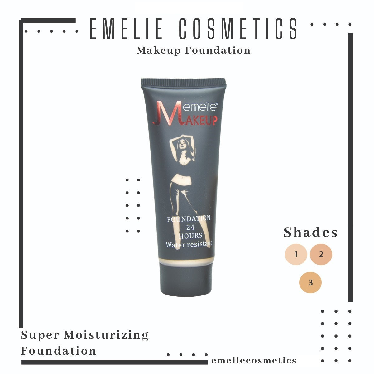 Emelie Paris Makeup Foundation