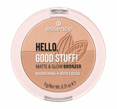 Essence HELLO, GOOD STUFF! MATTE & GLOW BRONZER - 10 Cocoa-cool