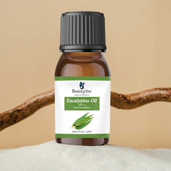 BeautyVoc Eucalyptus Essential Oil 30 ml – 100% Pure & Natural | Best for Skin, Hair & Aromatherapy